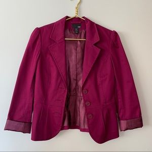 Magenta Blazer